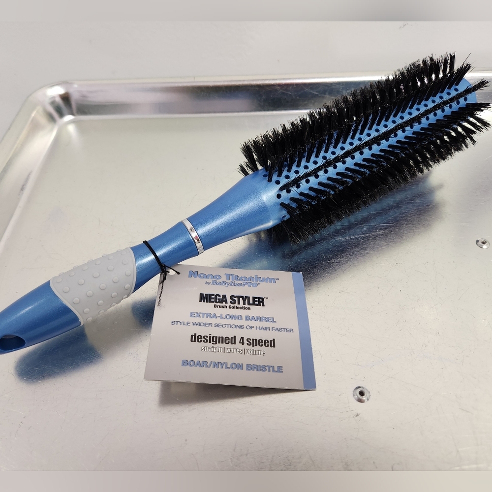 Babyliss brush, extra long barrel